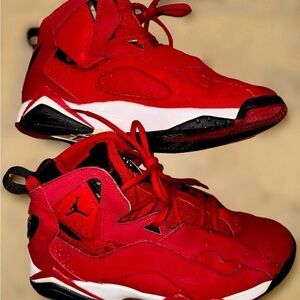 Jordan True Flights Men’s Retro Gym Red Size 9 Vintage